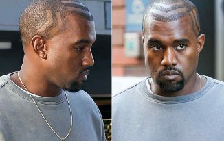 Kanye West Arrow Haircut Pictures007