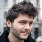 spiky hairstyles for men with medium hair0013