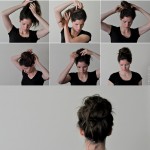 Cute Easy Messy Buns For Long Medium Hair001