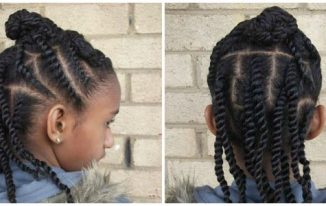 Flat Twist Hairstyles For Kids 0