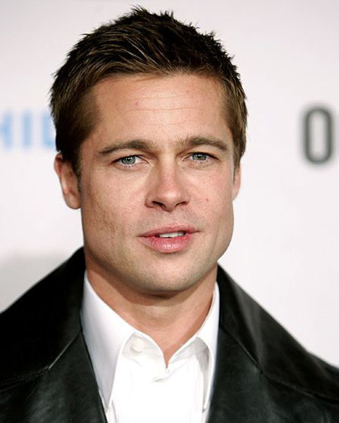 Brad Pitt Short Haircut and Hairstyle 2024 Pictures