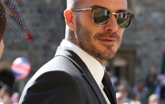 David Beckham New Hairstyle 2018 Side Pose