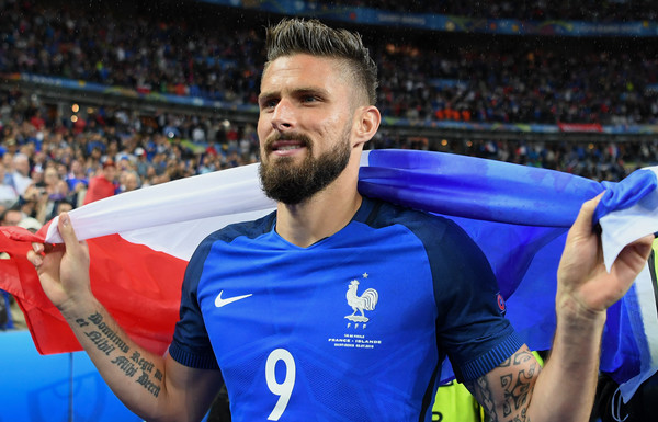 Olivier Giroud Haircut 2018 Pictures