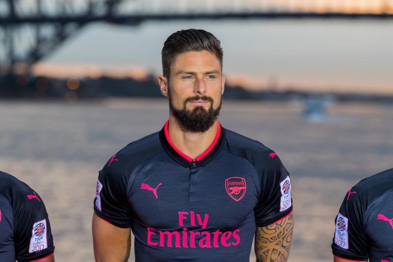 Olivier Giroud Haircut 2024 Pictures