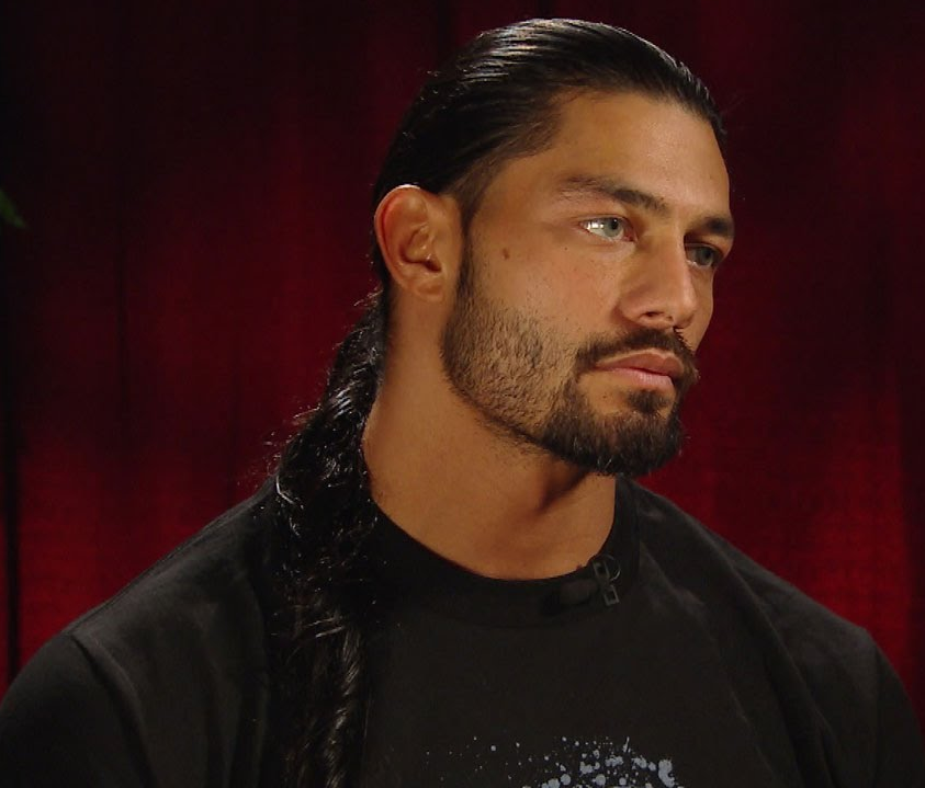 WWE Roman Reigns Long Hairstyle 2019 Pony Tail