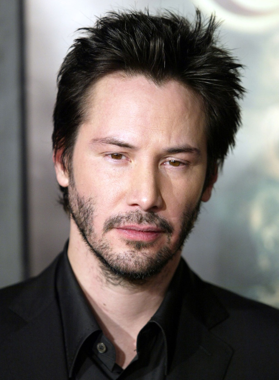 Keanu Reeves New Haircut 2024 with Beard