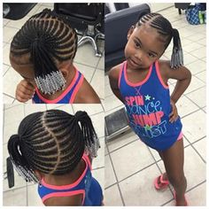 Toddler Braided Hairstyles With Beads For Black Kids