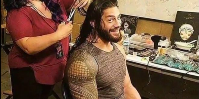 WWE Roman Reigns Long Hairstyle 2019